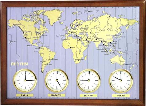 時鐘的位置|World Clock — current time around the world